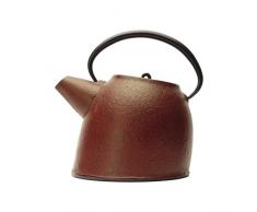 COVO® Ciacapo Teekanne, groß, Metall, Rot