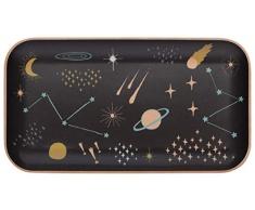 Danica Studio 7002291aa Cosmic Serviertablett, Weide, 12,7 x 22,9 cm, Blau