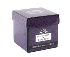 Mystix London Duftkerze Baby Powder & Berry Twist, groß, 29cl