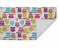 Picanova – Baby Owl 150x100cm – Hochwertiges Bedrucktes Handtuch – Blickfang-Strandtuch Aus Hautfreundlichem Frottee – Kinder Kollektion