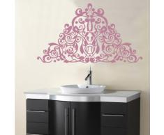 INDIGOS 4052166043359 Wandtattoo w257 Ranken, Ornamente Wandaufkleber 120 x 64 cm, violett