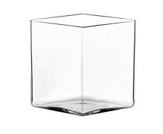 Iittala Ruutu Vase, transparent, 205x180mm