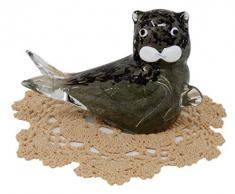 Beachcombers Dekofiguren Coastal Life mit Westbraid Deckchen Seal, B21268