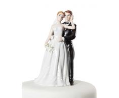 Hochzeit Sammlerstücke Porzellan elegante Calla Lily Bride und Groom Cake Topper