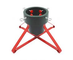 The Christmas Workshop Weihnachtsbaumständer, mittelgroß, Grün/Rot, M