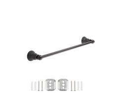 AmazonBasics – Klassische Handtuchstange, 45,7 cm, Bronzefarben mit Ölschliff