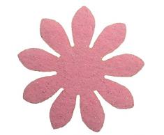 Petras Bastel News Streudeko, Fliz, rosa, 18 x 12 x 5 cm