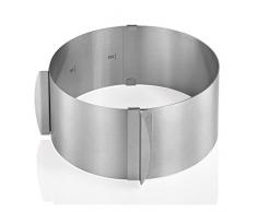 KÃ¼chenprofi Tortenring verstellbar, Edelstahl, Silber, 16 x 16 x 15 cm
