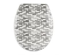 MSV WC Sitz, Grau, 45.5 x 37 x 5 cm, 43 Stück