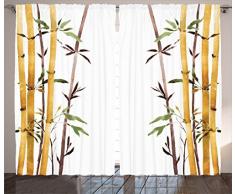 Ambesonne American Flag Decor Collection, Country Emblem Gemälde auf verwittertem Retro-Holz-Look Druck, Fensterbehandlungen, Wohnzimmer Vorhang Set, Textil, Multi 26, 108W x 84L