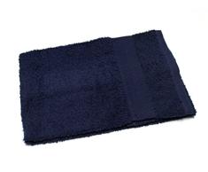 Soleil d Ocre 431046 Uni Handtuch Baumwolle Blau 50 x 90 cm