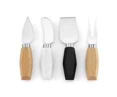 Lenox 882198 Käsemesser, Holz, Marmor, 4-teilig