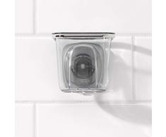 OXO - Good Grips Stronghold Suction Shower Accessory Cup ZubehÃ¶rhalter fÃ¼r die Dusche mit StrongholdSaugnapfhalterung, Inoxidable, Transparent, 1