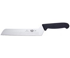 Victorinox Fibrox Buttermesser, 21cm, Kullenschliff, Rutschfest, rostfrei, Edelstahl, spülmaschinengeeignet, schwarz