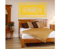 INDIGOS 4052166055031 Wandtattoo w295 Ornament, Vogel Wandaufkleber 120 x 61 cm, gold