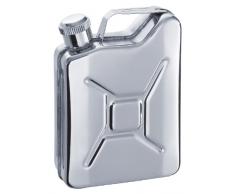 Visol Krug Edelstahl Jerry Kann Fläschchen, 142 g, Chrom