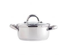 Quid Arcuisine Bräter mit Deckel 1L Messkanne 18 Zentimeter. Ottawa Typ