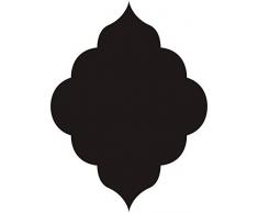 INDIGOS WG20243-61 Wandtattoo w243 Blume Ranke Natur Wandaufkleber, 96 x 71 cm, grün