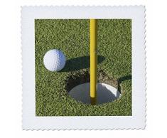 3dRose QS silberfarbene Gardinen 3, Dominikanischen Republik Dominikanische Republik, Punta Blanca Golf club-ca14 jen0121-jim engelbrecht-Quilt Platz, 8 von 20,3 cm