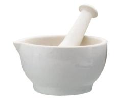 Kitchen Craft Mörser und Stößel, Keramik, 136 mm