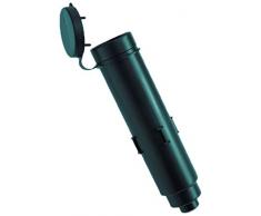 Leifheit Ersatz-Bodenhülse zum Einbetonnieren, nur passend für Leifheit Wäschespinne LinoProtect 400, Bodendübel für sicheren Halt, Bodenanker mit Deckel, Zubehör für die Wäschespinne, Erdhülse