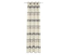 Deko Trends Ösenschal, Stoff, Natur