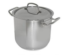 Baumalu - 340649, Edelstahl Kochtopf mit Deckel, 28 cm, INOX PROFFESSIONNAL