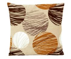 Max Winzer 989154441647026 Zierkissen, klein, beige Kreise