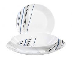 Luminarc 65304 Tafelservice Athenais 18-teilig, Opal