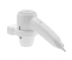 PrimeMatik Haartrockner mit Wandhalterung. Haartrockner für Hotel 1300 W (KS011)