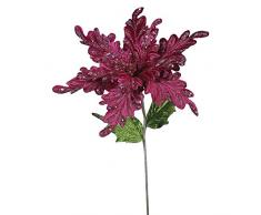 Vickerman Stamm mit Weihnachtsstern OF160145 31 Mauve