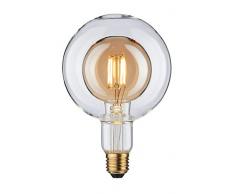 Paulmann 28765 LED Lampe Inner Shape G125 Globe 4 Watt dimmbar Leuchtmittel Gold effizientes Licht Warmweiß 2700 K E27