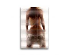 Calvendo Premium Textil-Leinwand 30 cm x 45 cm hoch, August | Wandbild, Bild auf Keilrahmen, Fertigbild auf echter Leinwand, Leinwanddruck Menschen Menschen