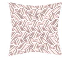 Douceur de France Kissen, Bedruckt, Welle zur Seele, Polyester, Rosa, 40 x 40 x 15 cm