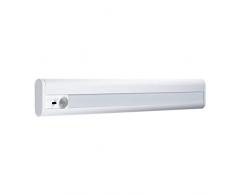 LEDVANCE LED Batteriebetriebene Leuchte, Leuchte für Innenanwendungen, Bewegungssensor, Tag-Nacht-Sensor, Kaltweiß, 314,0 mm x 48,0 mm x 18,0 mm, Linear LED Mobile