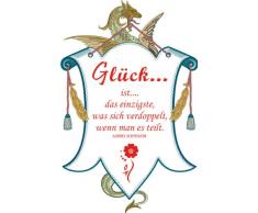 Indigos 4051719730418 Wandtattoo MF153 wunderschÃ¶nes Tribal Ornament Pflanze Blumen glÃ¼ck verdoppeln teilt albert schweizer 96 x 61 cm