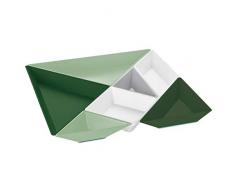 Koziol 3480332 TANGRAM READY Servierschale, Snackschale, Fingerfood, Tapas, Antipasti, Sushi, Dipschale, Tischdeko, Party, Centerpiece, Kunststoff
