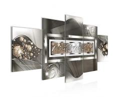 Bilder Abstrakt Wandbild Vlies - Leinwand Bild XXL Format Wandbilder Wohnung Deko Kunstdrucke - MADE IN GERMANY - Fertig zum Aufhängen 108053a