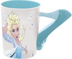 Princesas Tasse aus Keramik, 3D, 390 ml, Schuh Elsa (76694), nicht anwenden.