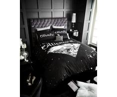 Gaveno Cavalia Luxus Billionaire Bettdecke Set mit Bettbezug und Kissen Fall Double, schwarz