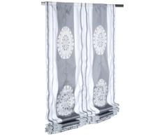 Garotex International 772235-60-140-175 Raffrollo ca. 140 x 175 cm, Silber