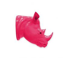 WALPLUS Rhino Animal Kleiderhaken, 1 Stück – Parent Pink