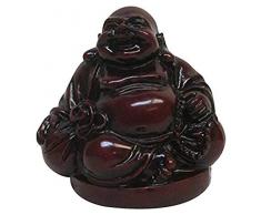 StealStreet 5,1 cm rot sitzender Buddha Figur