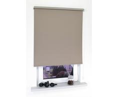 Liedeco 62Â x 180Â cm unifarben Verdunklungsrollo, schwarz, braun, 062 X 180 cm