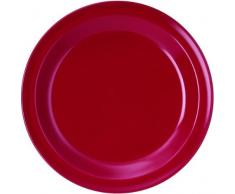 Relags Melamin Teller, Rot, 19.5 cm