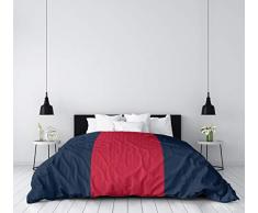 ArtVerse NFS Tennessee Football Stripes Bettbezug, Mikrofaser, 68 x 92, Marineblau und Rot