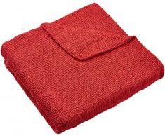 Zebra Textil Sofa, Rot