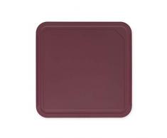 Brabantia 123122 Tasty+ Schneidebrett, aubergine red