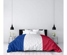 ArtVerse NFS Buffalo Football Stripes Bettbezug, Mikrofaser, 68 x 92 cm, Weiß