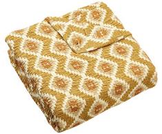 Zebra Textil Sofa, Beige